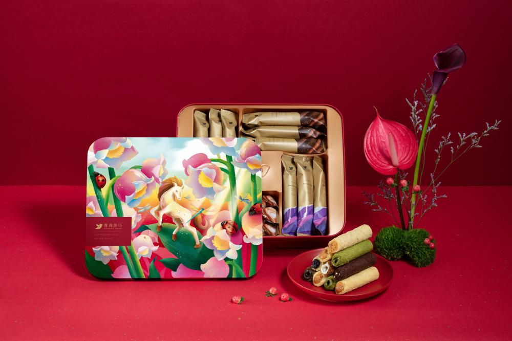 春光躍影綜合蛋捲禮盒24入