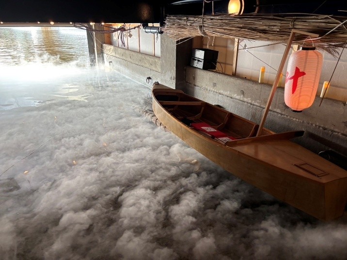 神之船・雲海，象徵海與祈禱的連結。