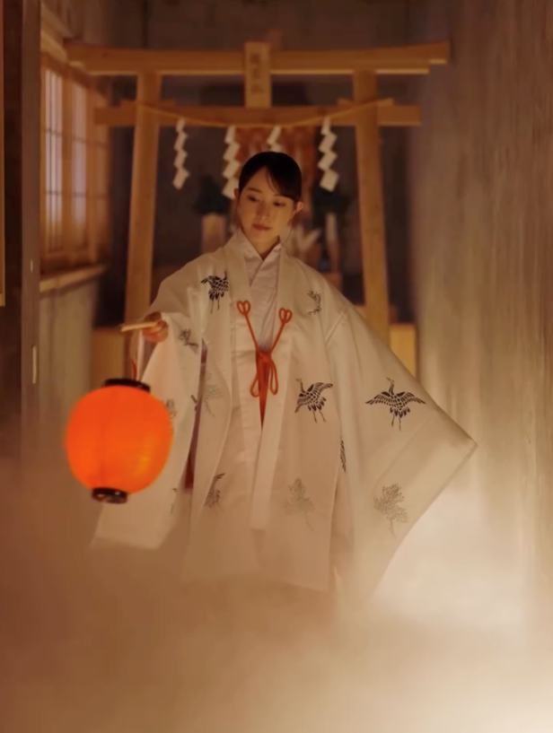 彷彿夢境中的雲海参道。