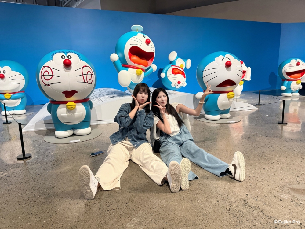 哆啦A夢渡輪吸睛 展覽台灣最終站閉展倒數