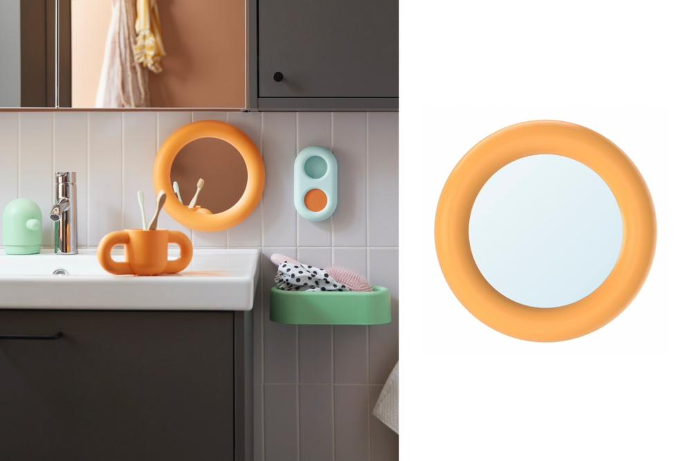 HUMLESJÖN附吸盤鏡子