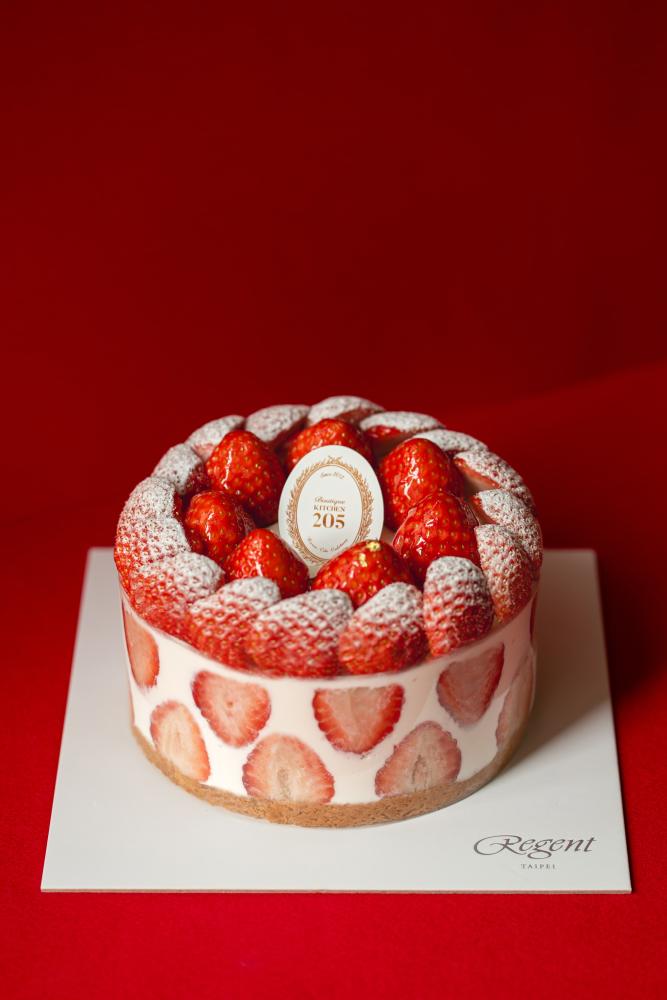 六吋經典草莓園蛋糕