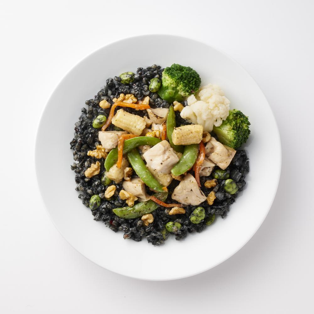 核桃花椰米燉飯