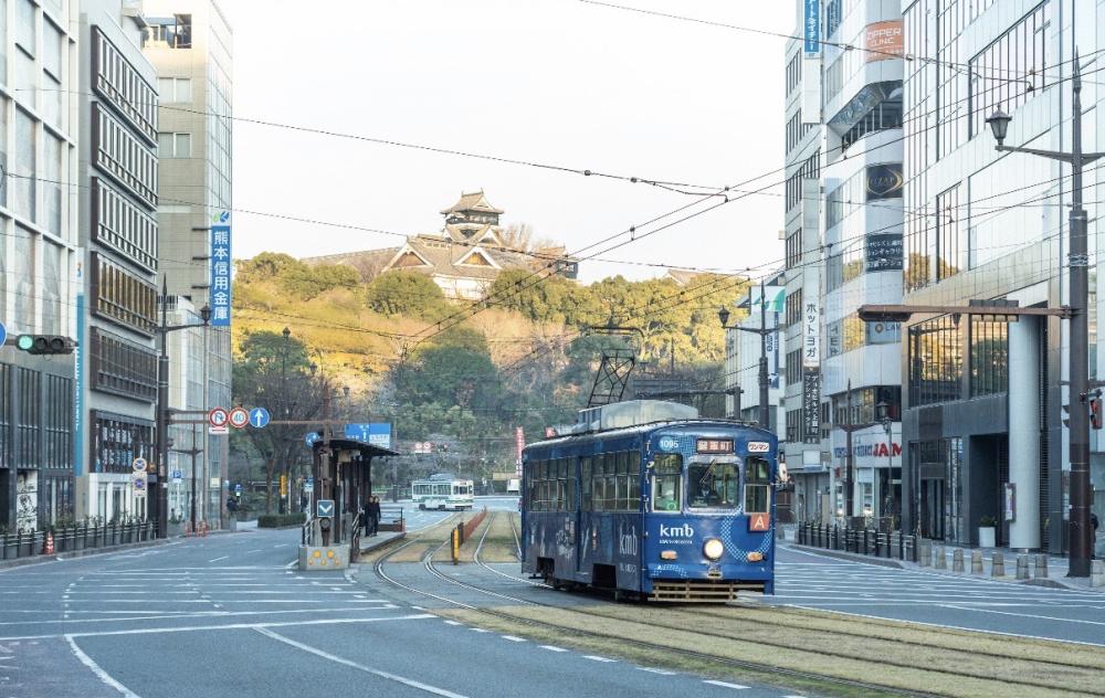 ©2010kumamoto pref.kumamon（熊本市電）