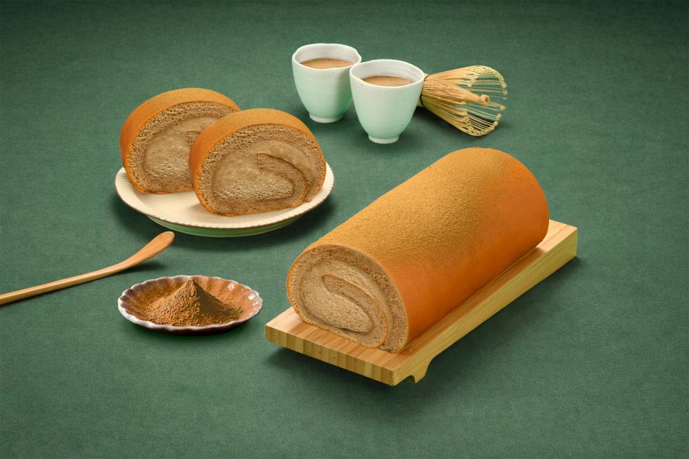 極濃宇治焙茶生乳捲