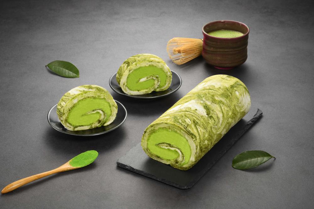 雪天使抹茶生乳捲