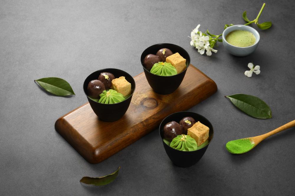 宇治金時抹茶奶酪