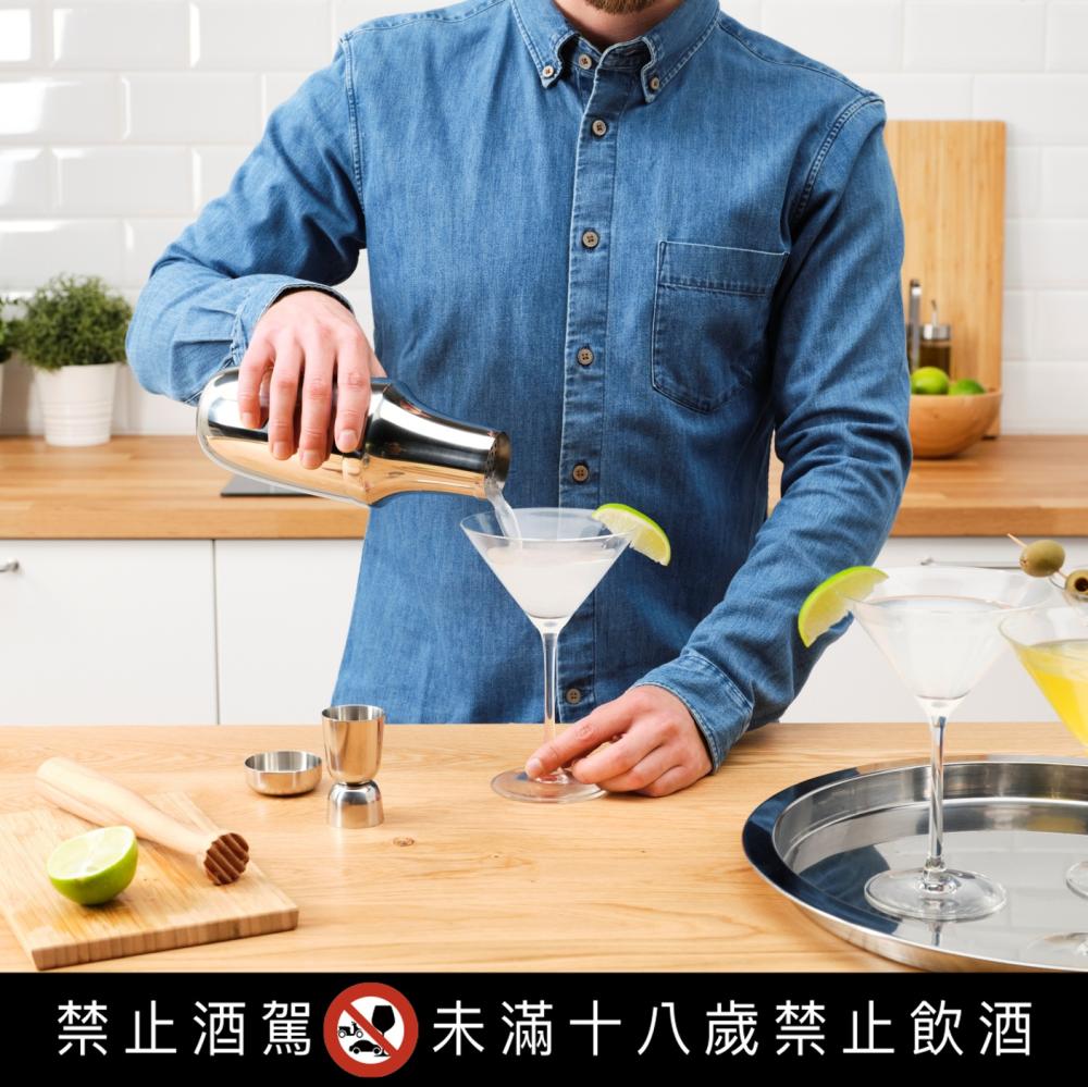 LUFTTÄT調酒器 3件組, 不鏽鋼/木質