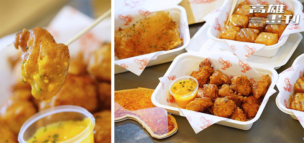 金沙醬配炸雞讓國民美食鹹酥雞創意無限。