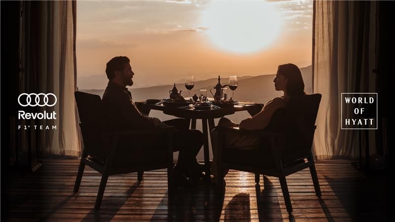 凱悅酒店集團與Audi Revolut F1 車隊成為官方合作夥伴