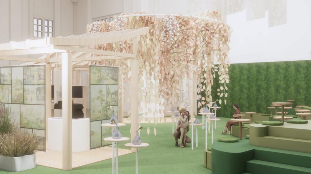 亞洲文明博物館與霸王茶姬品牌攜手合作，打造沉浸式茶文化展覽「茶苑夢」