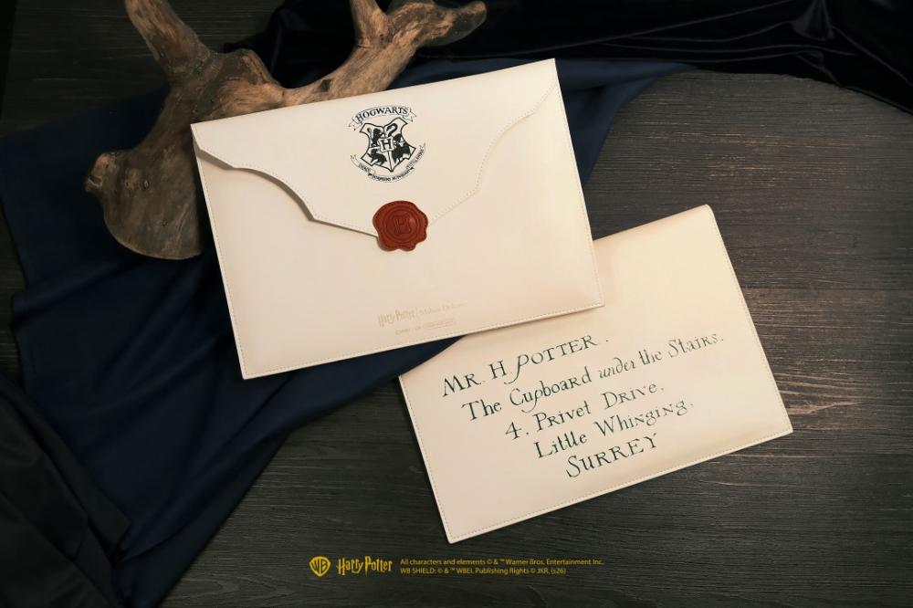 霍格華茲入學通知信 磁吸收納包