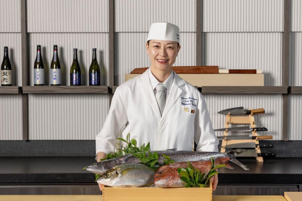 高雄日航酒店「飛翔－鮨」日本料理迎來新任日籍女性壽司料理長西村德子（Noriko Nishimura