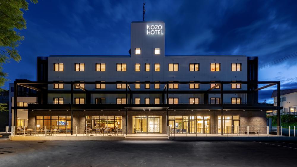 Nozo Hotel距離賞櫻景點朝日ヶ丘公園步行僅10多分鐘