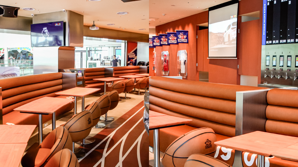 SPORTS NATION超大弧形運動賽事觀賽螢幕