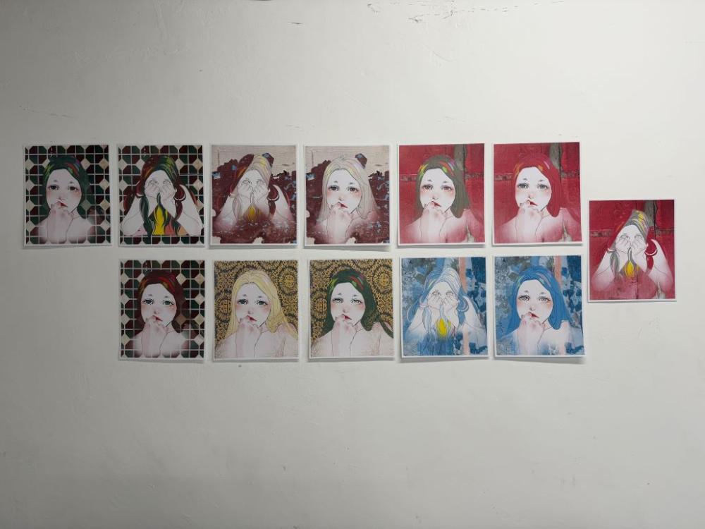 別府藝術家東智惠工作室一角