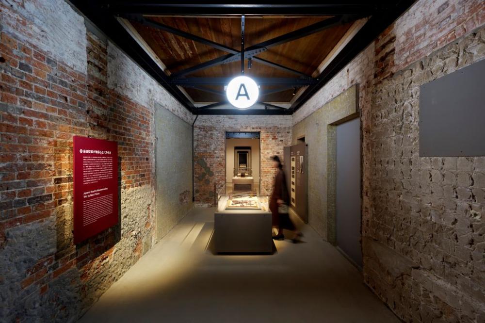 A棟展示區：「歷史與建築」・了解紅磚交織的行刑之路