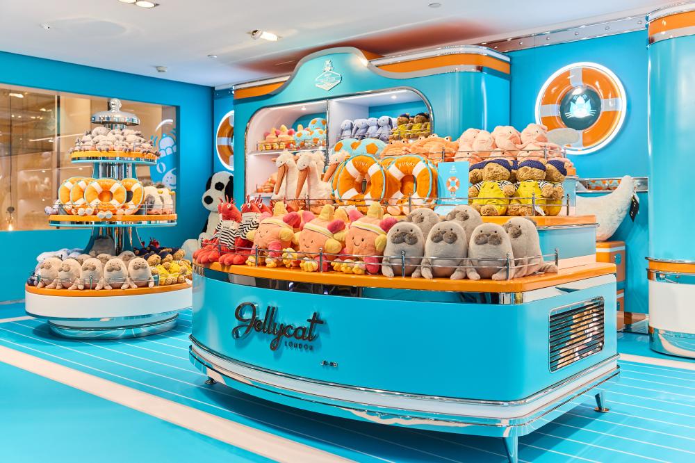 全球首間 Jellycat Yacht Club 進駐香港海港城連卡佛