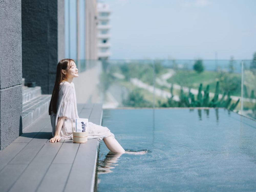 【界 別府】足湯（夏）