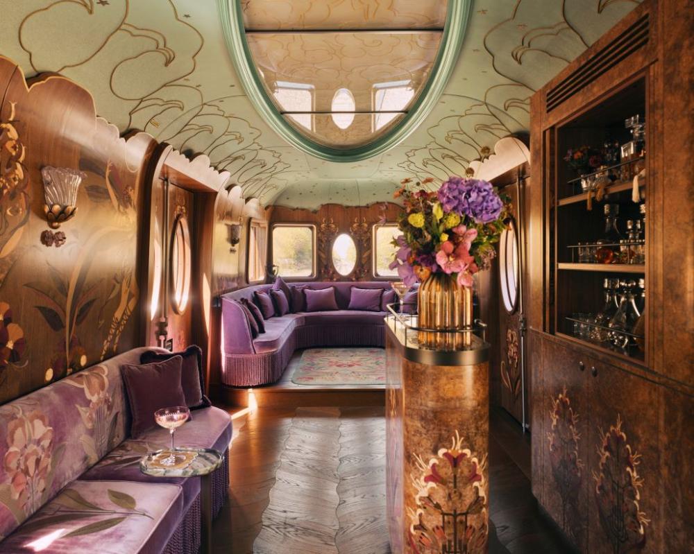 Celia Lounge Aboard British Pullman, A Belmond Tra