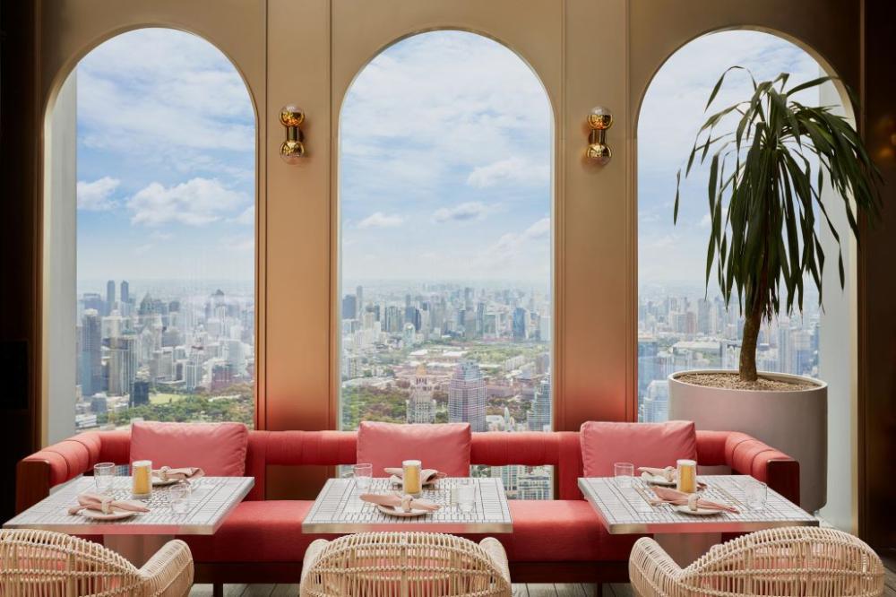 圖說：Ojo 餐廳坐落於曼谷The Standard 酒店 76 樓，以頂級奢華的體驗呈現墨西哥美食