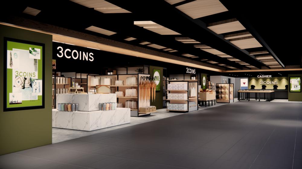 台灣 3COINS 首店，將集結日本熱銷商品與台灣限定品