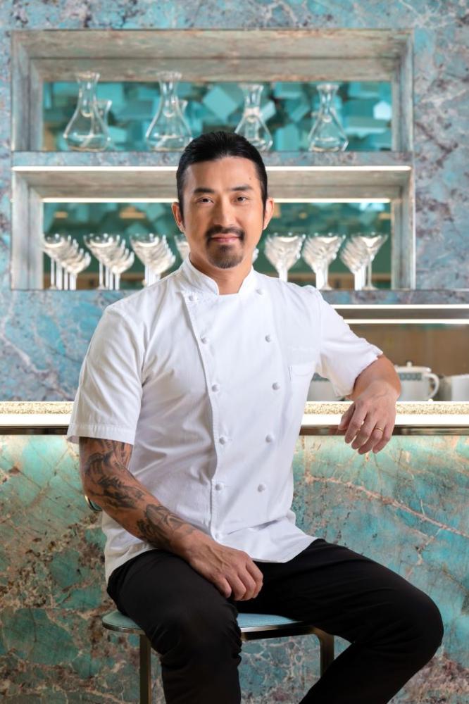 Tiffany & Co.邀請米其林星廚林明健（Chef Kin）擔任Blue Box Café 