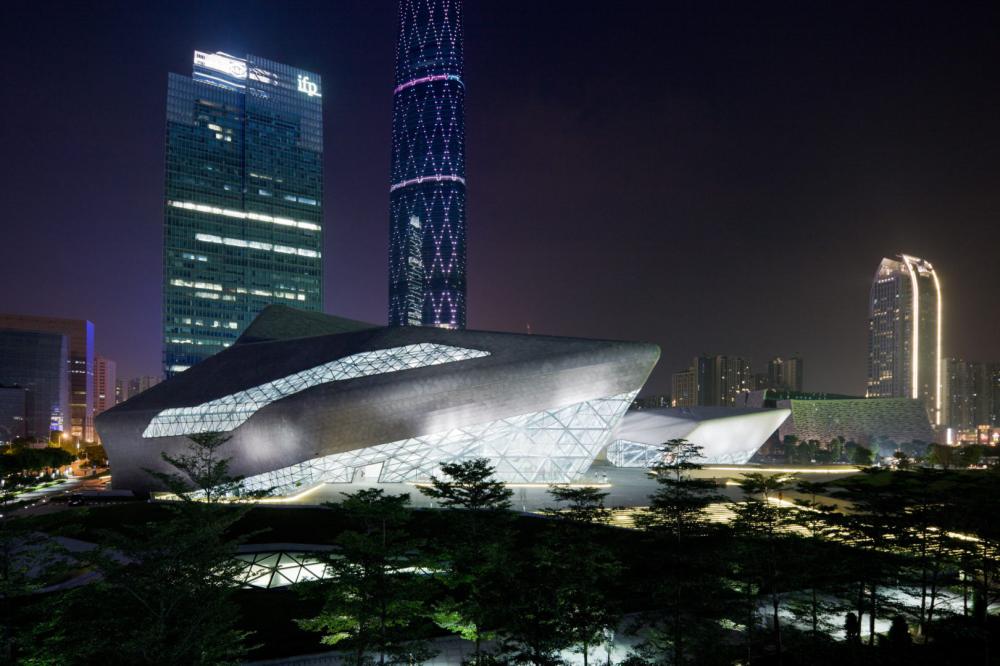 札哈哈蒂亞洲地標 2： 廣州歌劇院