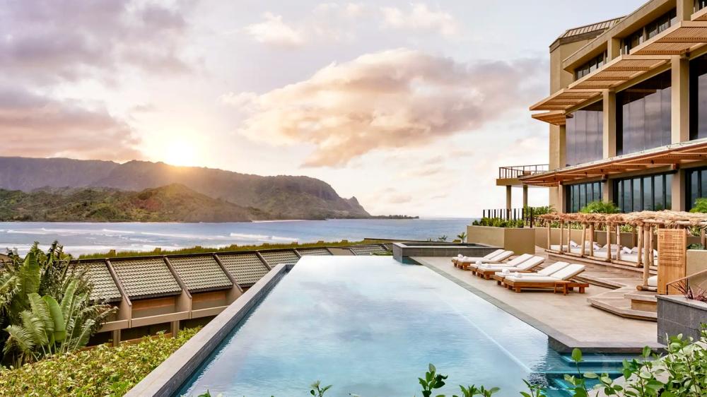 1 Hotel Hanalei的無邊際泳池2