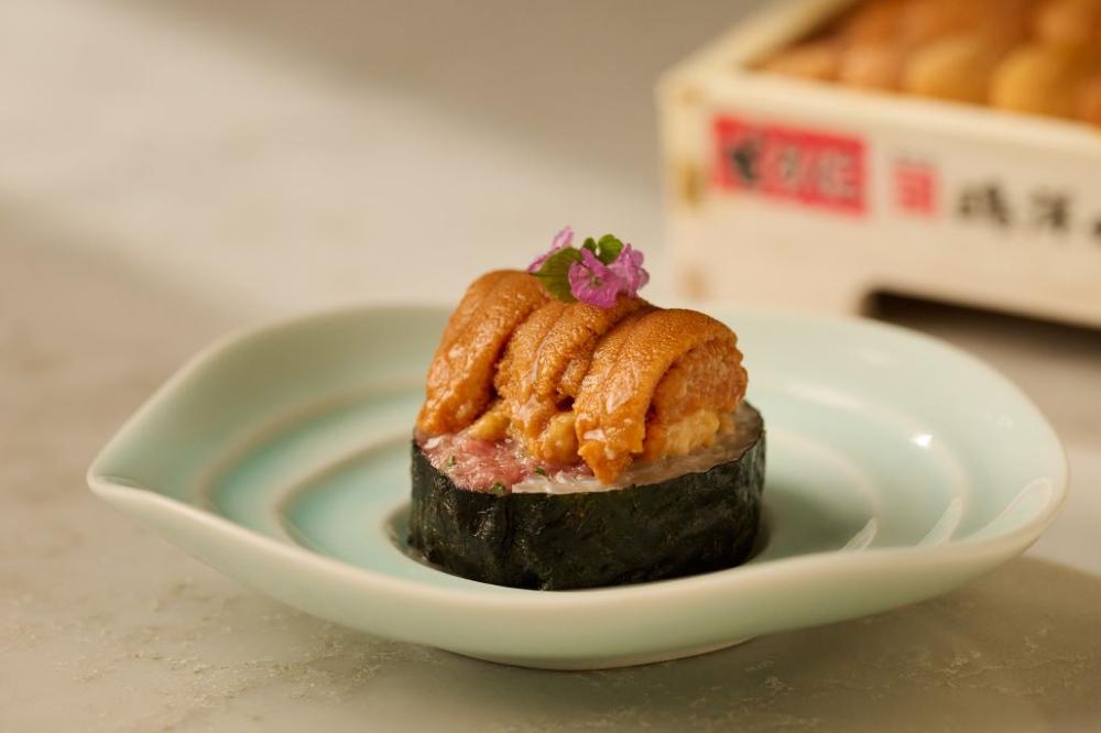 生牛肉壽司卷