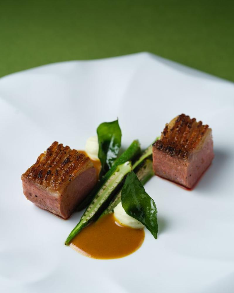羊鞍 秋葵 咖喱葉（Lamb Saddle / Okra / Curry Leaf）
