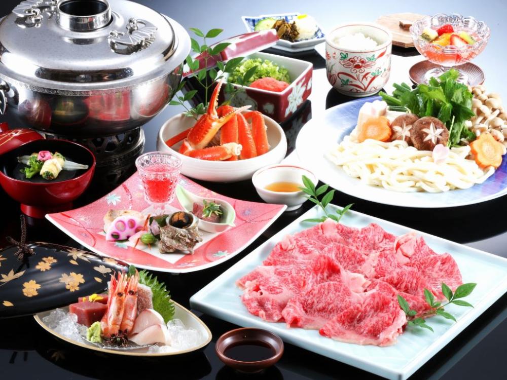 6.「大西水翔苑」但馬牛涮涮鍋懷石料理，泡完溫泉後品嚐但馬牛涮涮鍋來一場味蕾的饗宴。
