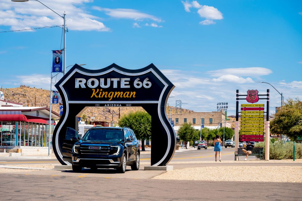 美國經典66號公路亞利桑那州金曼市Kingman