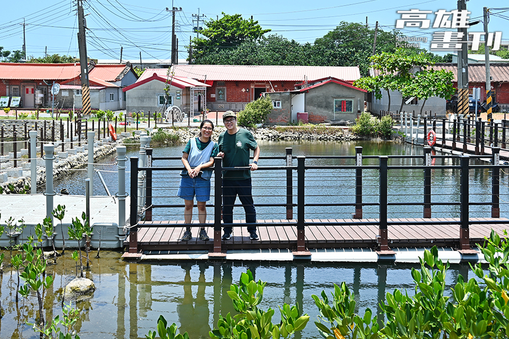 永安新港社區推動低碳養殖與「零魚廢」循環系統、進行海草與珊瑚復育等成果，獲第10屆國家環境教育獎優等