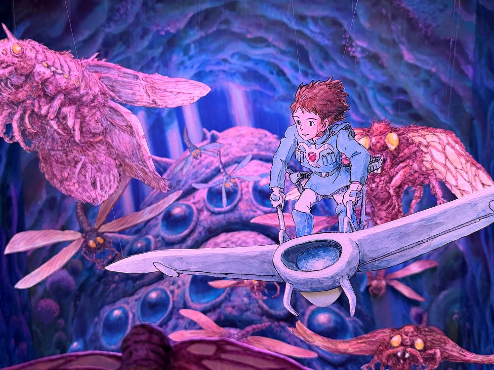 「全景盒展」展出題材涵蓋《風之谷》等長篇經典電影© Studio Ghibli