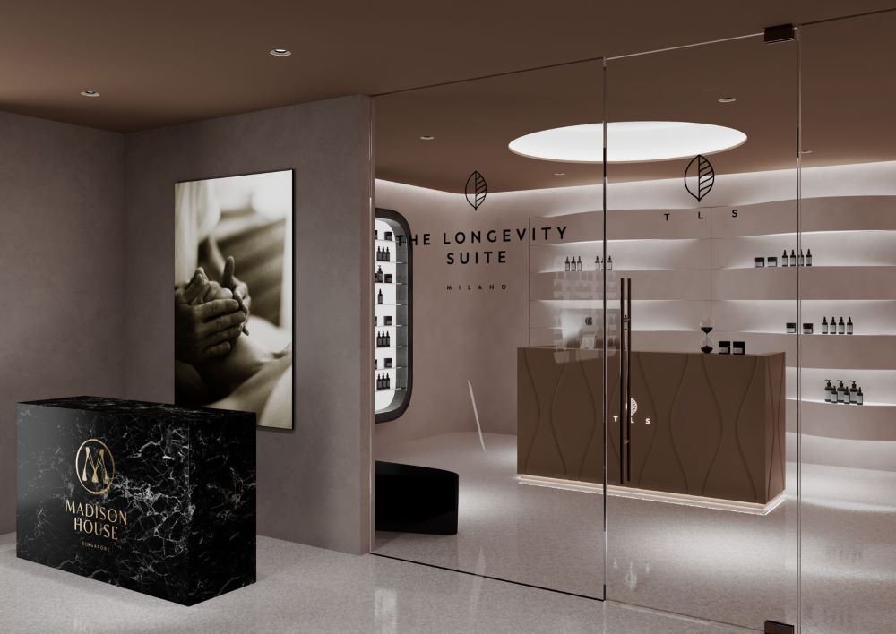 METT 新加坡慕庭福邸花園酒店（METT Singapore）的「The Longevity Suite」科技長壽中心展示空間