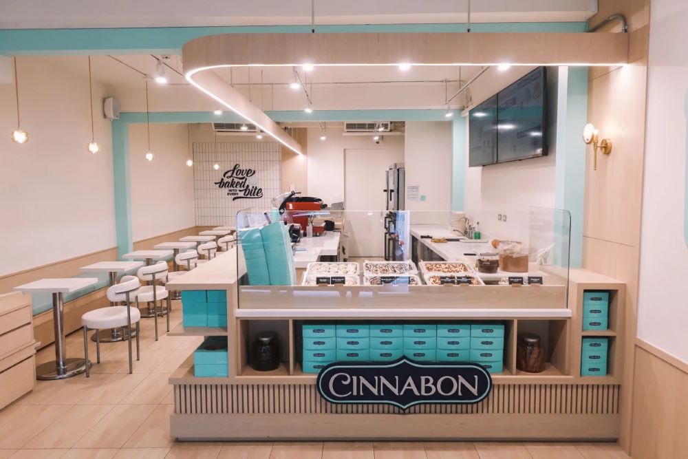 台北肉桂捲Cinnabon：全球超過2,100間門市
