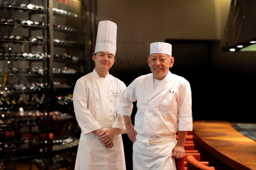 Ukai-tei Kaohsiung攜手東京天婦羅名店「天孝」，以油溫與火候自811起獻上四日限定職人饗宴。