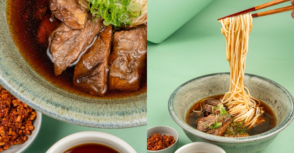 醇厚湯頭包裹軟嫩牛肉與彈牙麵條，熟悉的台灣味在茶香點綴下，展現全新層次。