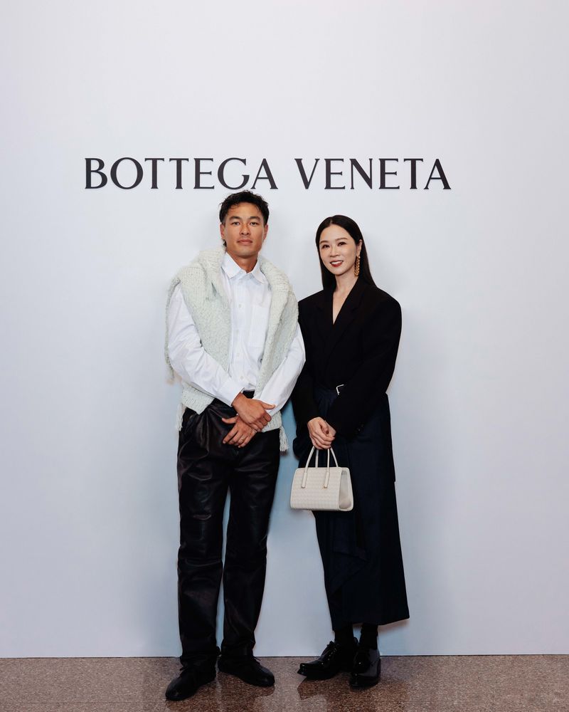 品牌大使楊祐寧、謝盈萱出席BOTTEGA VENETA 2026 秋冬系列活動