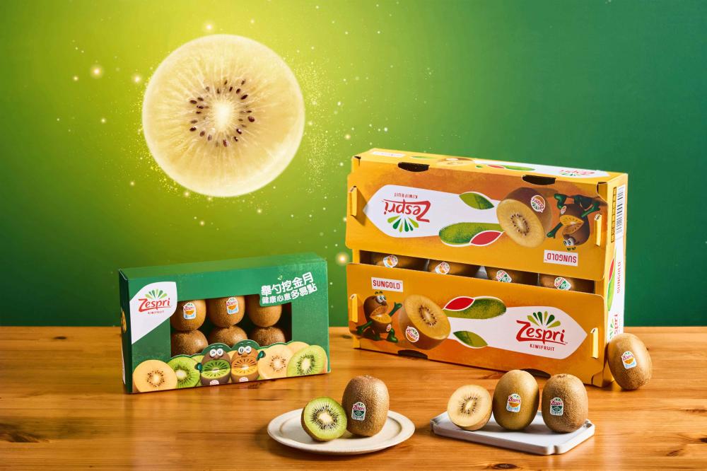 【Zespri 奇異果】Zespri 推出10入與12入「舉勺挖金月，健康心意多易點」中秋禮盒
