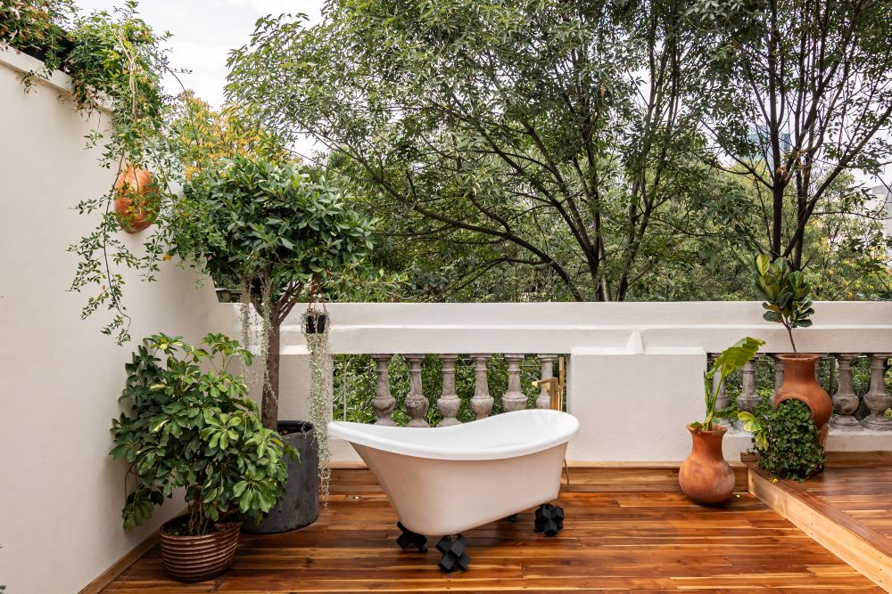 La Valise Mexico City - Cilene Suite Outdoor Bath