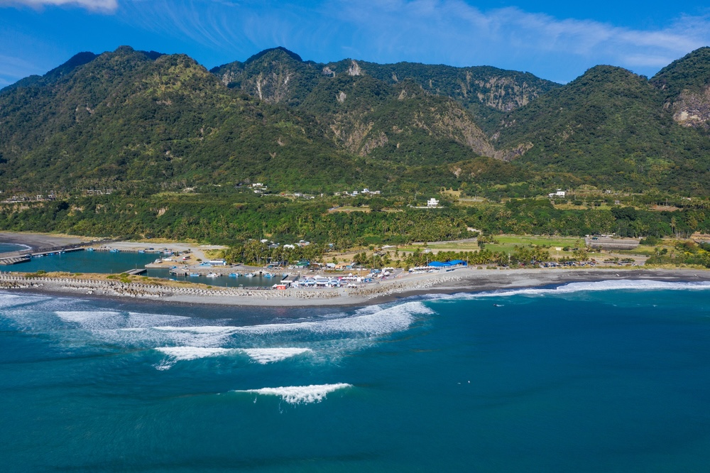 金樽海岸全景空拍