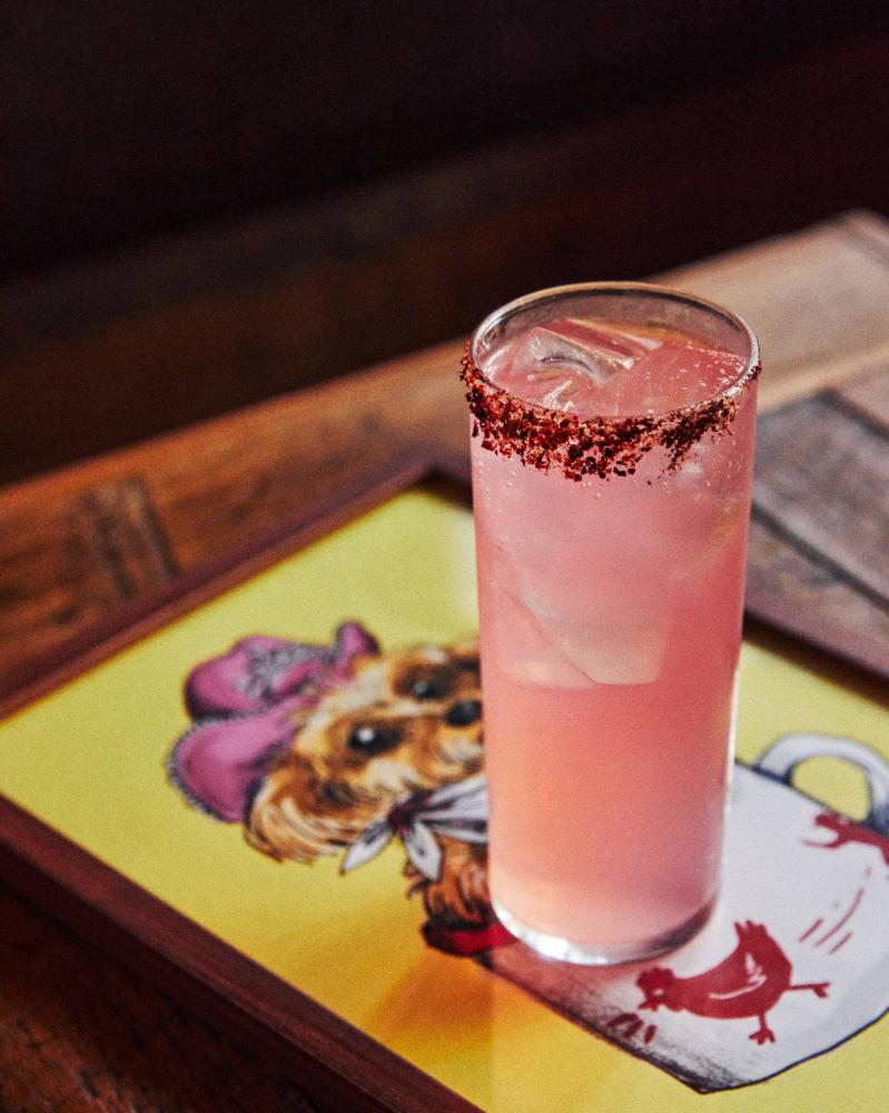 圖說：Hony Tonks Tavern的經典調酒 Paloma。